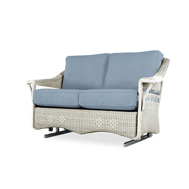 Nantucket Outdoor 2 - Seat Loveseat, Savannah Green, Linen