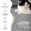  Fauteuil d'appoint 2-en-1 Cat Cave, fauteuil en chenille confortable pour salon, canapé adapté aux animaux de compagnie, gris