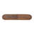 Floating Chestnut London Console, 2-Drawers, Shiny Knobs
