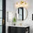 3 Light Diammable Bathroom Vanity Light Gold With Clear Glass-439114616-439114503
