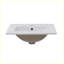 Petit meuble-lavabo moderne avec lavabo en céramique-105352953