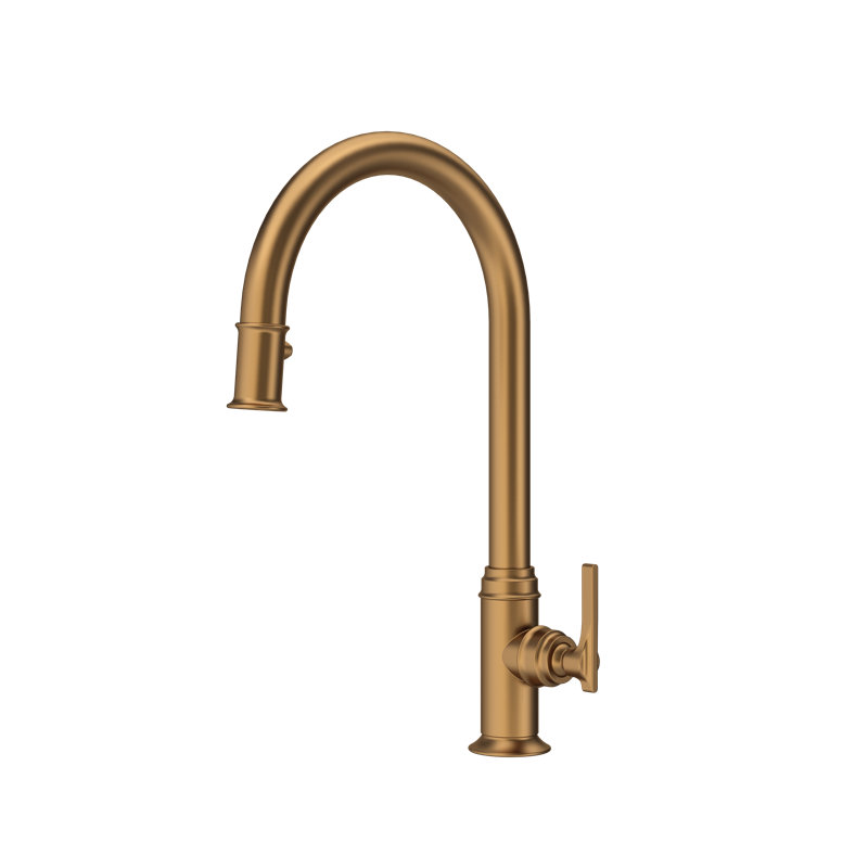 Southbank Pull-Down Kitchen Faucet, English Bronze