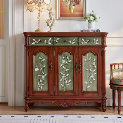 Banc de rangement en bois manufacturé brun