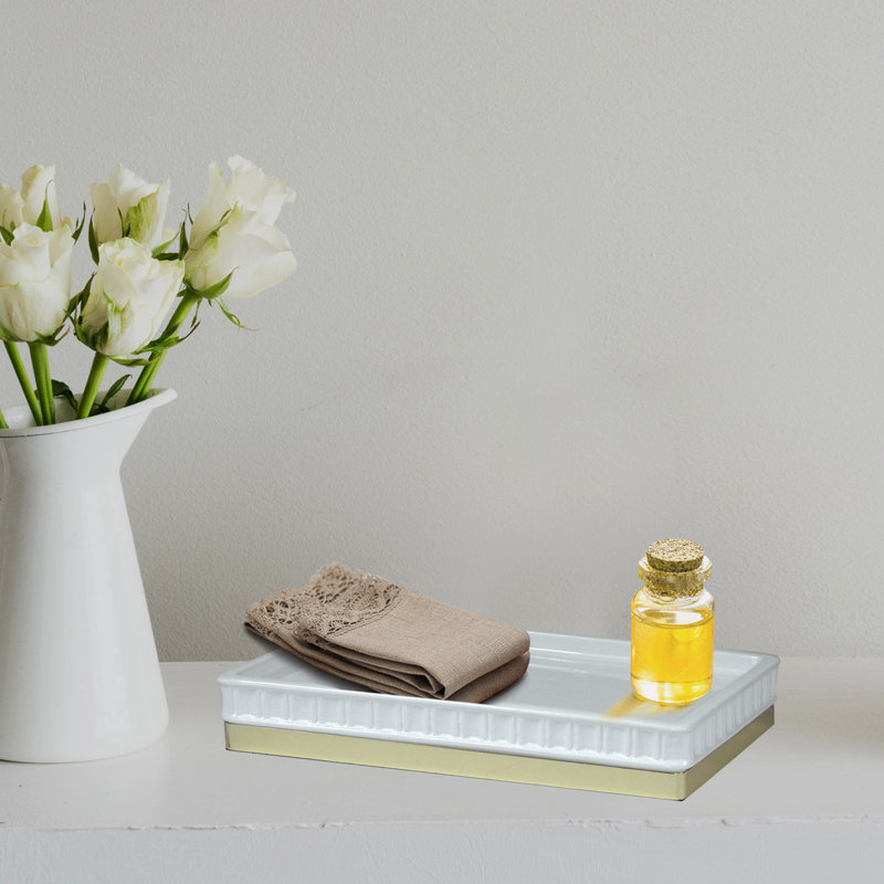 Andrade Ceramic / Porcelain Bathroom Tray
