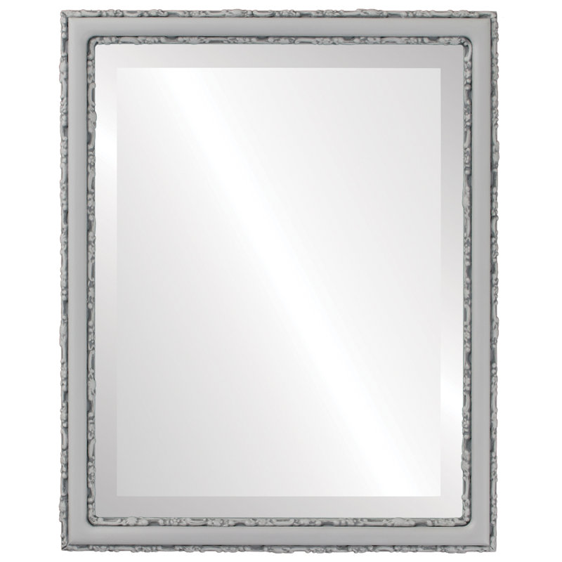 Miroir décoratif rectangulaire biseauté Schlater, H 25 po x l 19 po