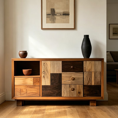 Buffet en bois massif de haute qualité