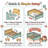 Low Profile Kids Platform Bed with Safety Rails, Removable Guardrail Toddler Bed Frame, Wood Slat Support, Natural, Queen-1292489132-1293431453