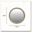 Miroir 35,43 po-2043714690