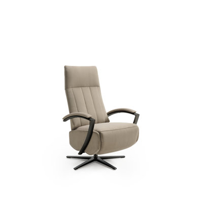Amalgre Upholstered Swivel Recliner