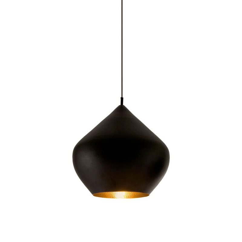 Large 1-Light LED Mini Pendant, 15"W x 16"H