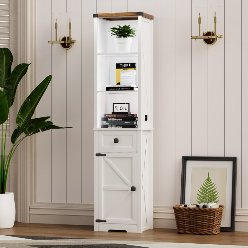 160cm H x 39cm W Book Cabinet Bookcase