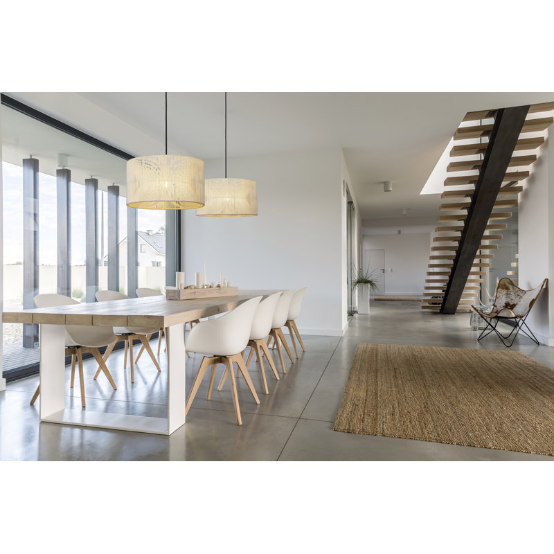 Torney 1 - Light White Drum Pendant