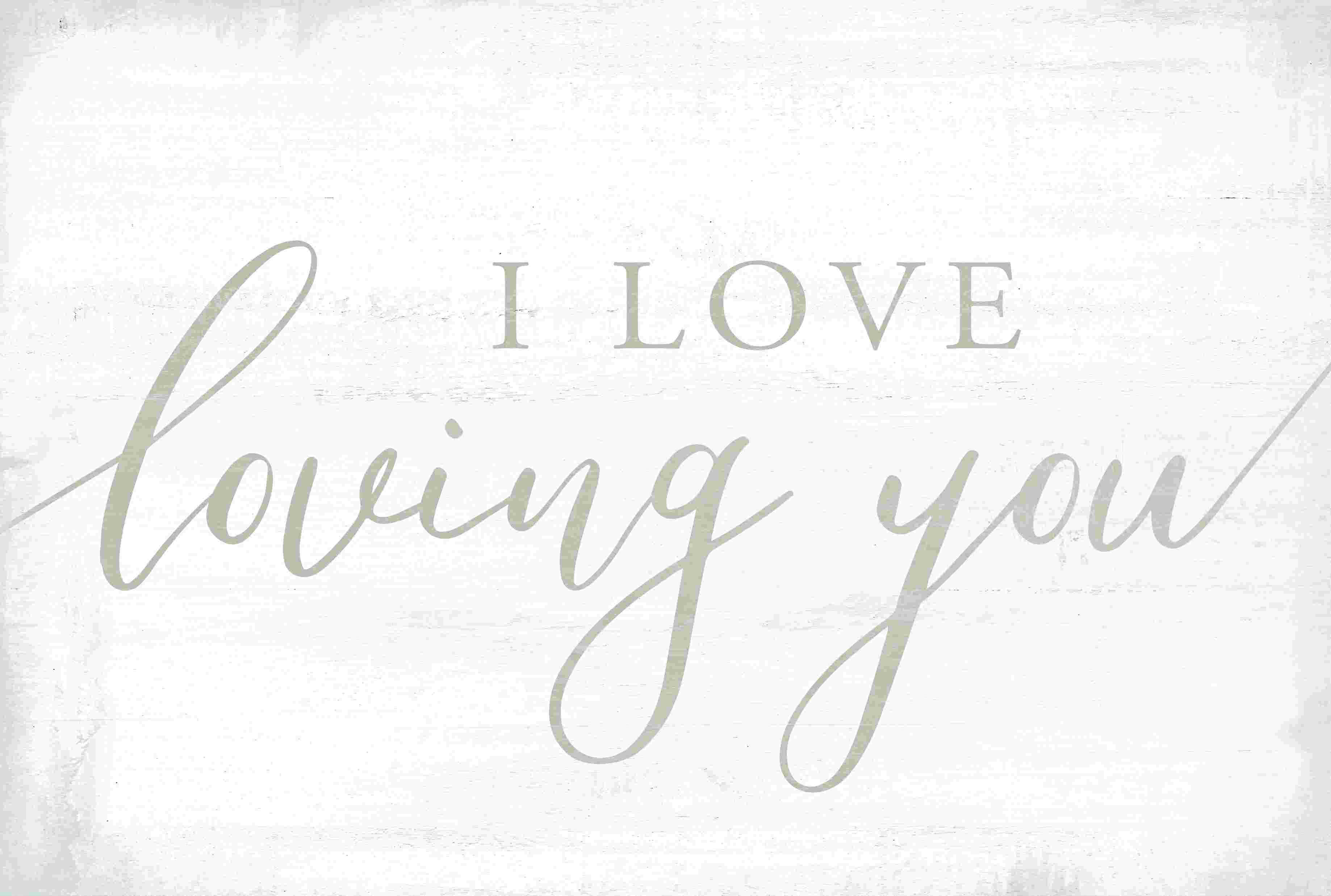 Trinx Love Loving You On Canvas Print Wayfair