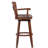 Angelija Extra Tall Swivel Bar Stool-866924441
