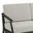 Clinkscales Solid Wood Teak Outdoor Loveseat With Cushion And Arms-114983541-114983543