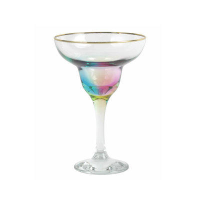 Verre à margarita arc-en-ciel