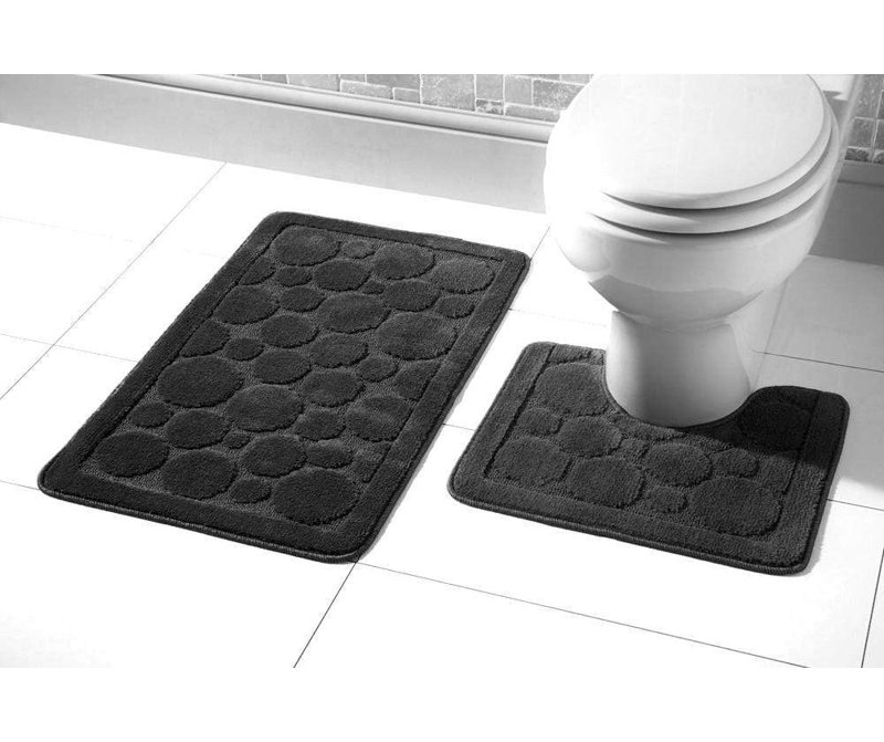 Non-Slip Bath Mat, Black