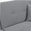 Folding Ottoman Sofa Bed with stereo (Grey)