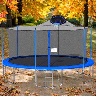 Trampoline de jardin avec enceinte de sécurité VAMOP