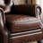 Faux Leather Adjustable Recliner for Balcony-860799078