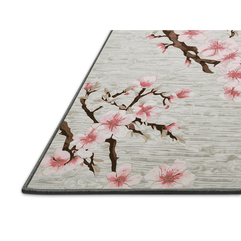Silky Soft Plush Gray Area Rug