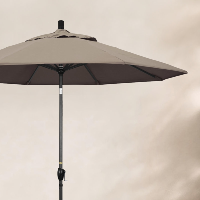 Parasol de marché 9 pi Iuka, Taupe