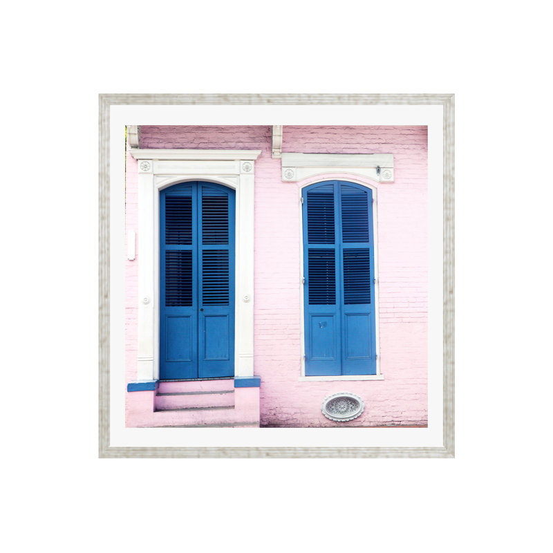 «Dobrev New Orleans Color II» par Catherine McDonald, reproduction sur toile, H 12 po x l 12 po x P 0,75 po, Oui