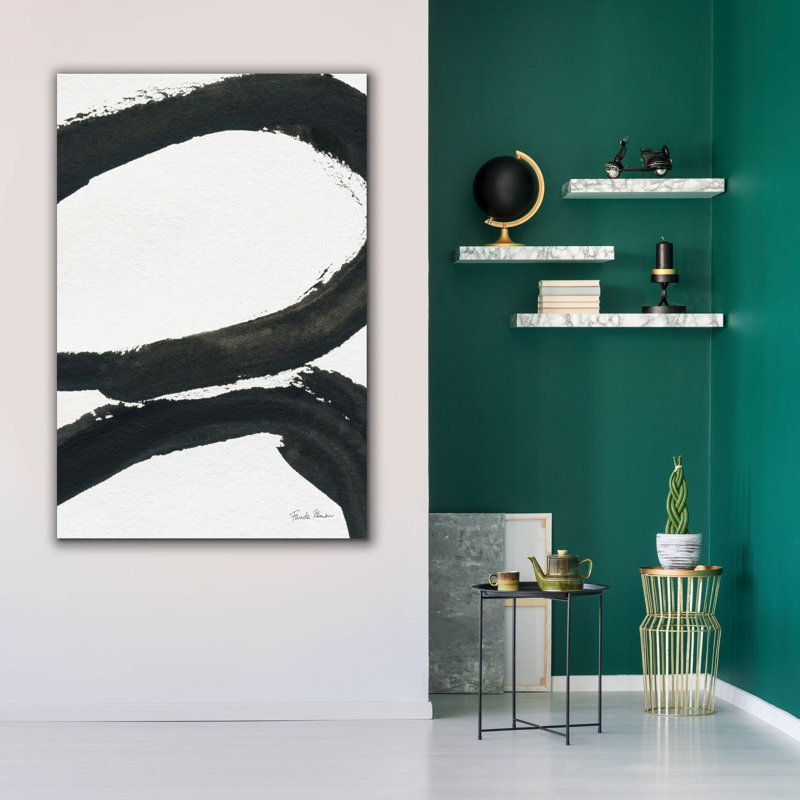 «Inky 1» par Farida Zaman, art mural sur toile, 40 po x 60 po