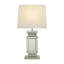 Lampe de table argentée 28,5 "Andreaus
