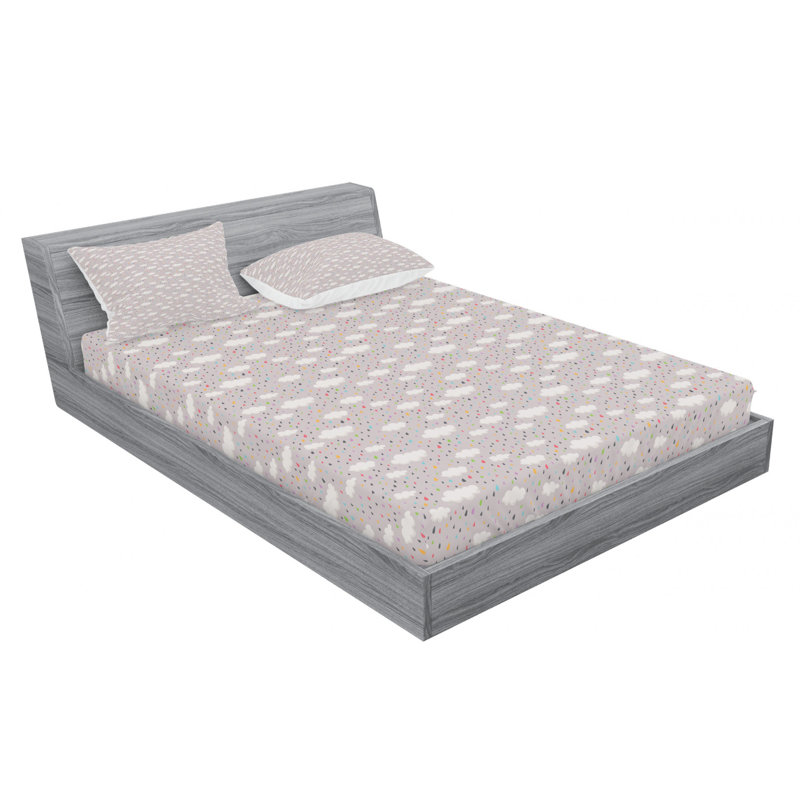 Microfiber Sheet Set, Full Sheet Set with Fitted Sheet