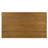 X-Shaped Legs Dining Table (Brown)-788603230