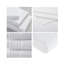 Ensemble de serviettes de bain 100% coton à séchage rapide 12 pièces-124785295