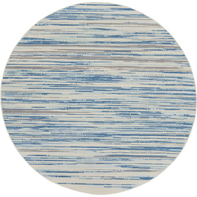 Tapis bleu Sheron