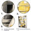 «Yellow and Gray Intersecting Realities II - Abstract Shapes», art mural-1474637115-1474637112