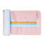 6 Pcs Care Bears Dreamland Makeup Roll Up Brush Case, Bow, Hook & Loop Fastener Enclosure, Tube, Zip Pouch, Strap
