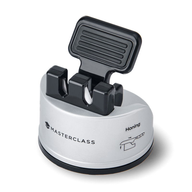 MasterClass Smart Sharp Dual Knife Sharpener, Silver