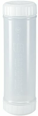 Bouteille en plastique avec soupape moyenne pour sauces épaisses et relish, 24 onces, blanc