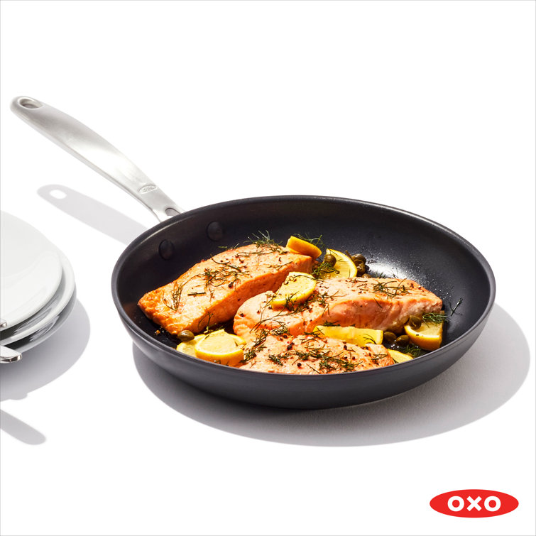 OXO Good Grips Pro 11 in. Aluminum Frying Pan Skillet, Black