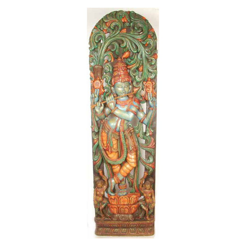 Krishna cannelé bleu