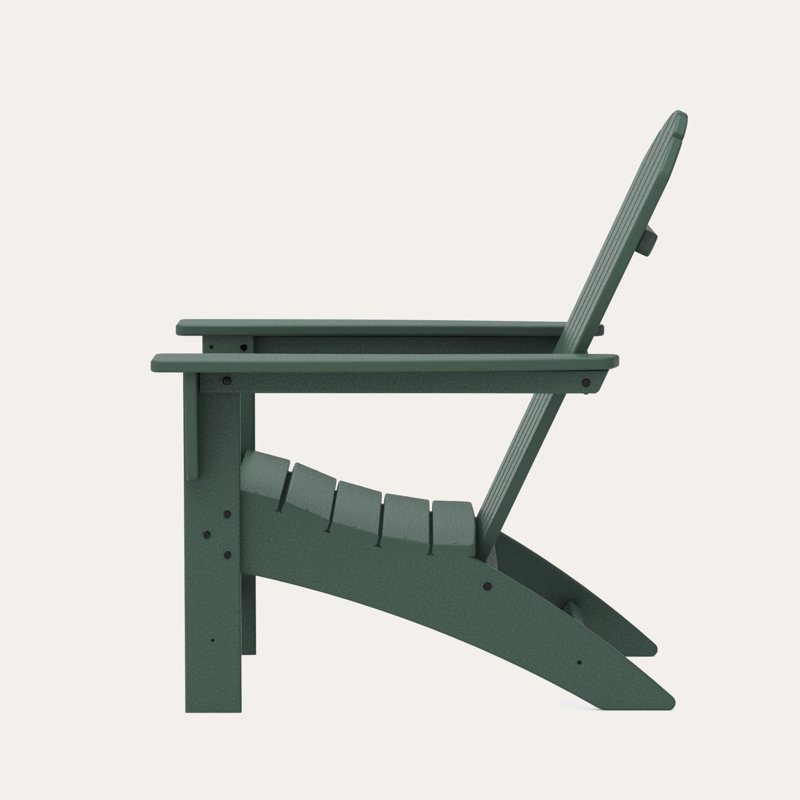 Chaise Adirondack POLYWOOD Nautical, Vert