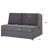 Caily 55 in. Fabric Upholstered 2-Seater 3-in-1 Sleeper Loveseat Sofa Bed with Storage-1108634694