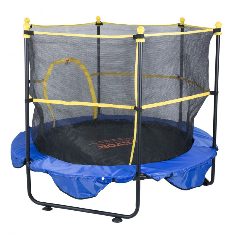 Trampoline 5 pi pour enfants, trampoline intérieur 60 po