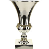 Jeweled Pedestal Urn - 16 Inches