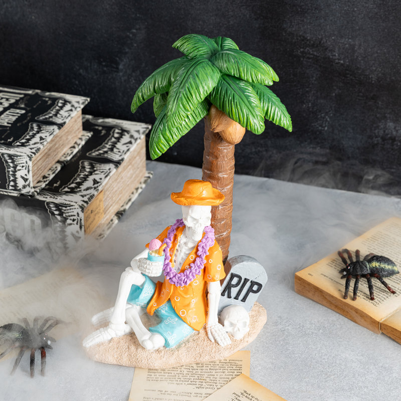 Décoration de table squelette d'Halloween 11,50 "H