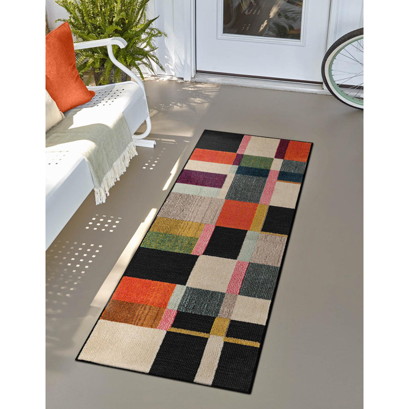Tapis Bungalow Rose Tamaris Caimin, Tapis de couloir 2 pi x 6 pi 1 po