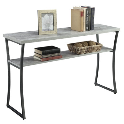 Meisha 47.25'' Solid Wood Top Console Table