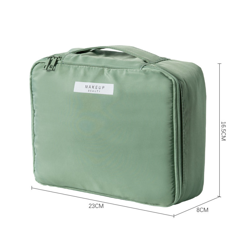 Polyester Makeup Organizer, Green