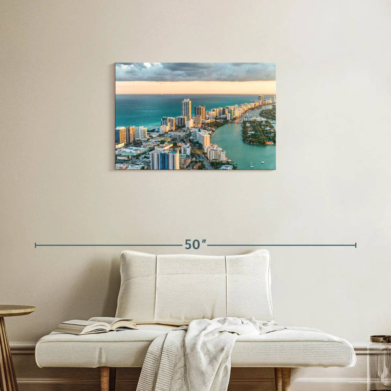 Nicci South Beach Miami, 20" H x 30" W