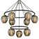 Cordiane 9 - Light Unique Wagon Wheel Chandelier