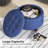 Upholstered Storage Ottoman Bench Button Tufted Round Ottoman Footrest Stool for Living Room Bedroom-107234577